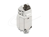 Delock Keystone Modulorj45 Hembra A Lsa Cat.6a 45° Angulare Hembra Geschirmt