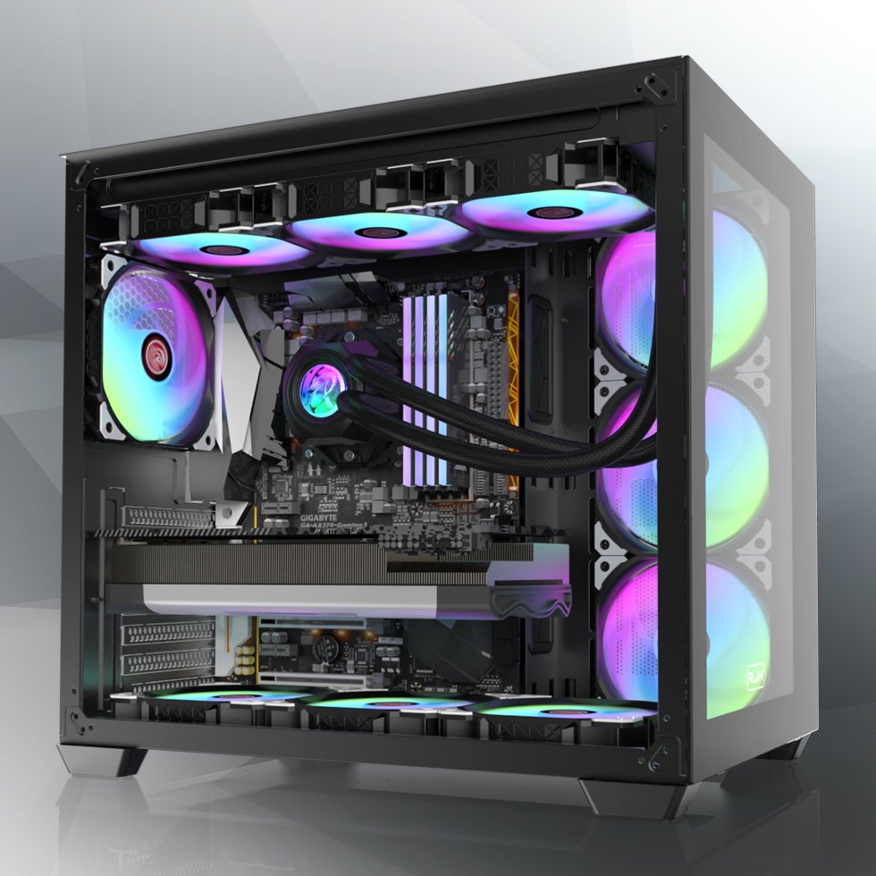 EAN 4715109924091 - RAIJINTEK PAEAN C7 Midi Tower Negro imagen 11