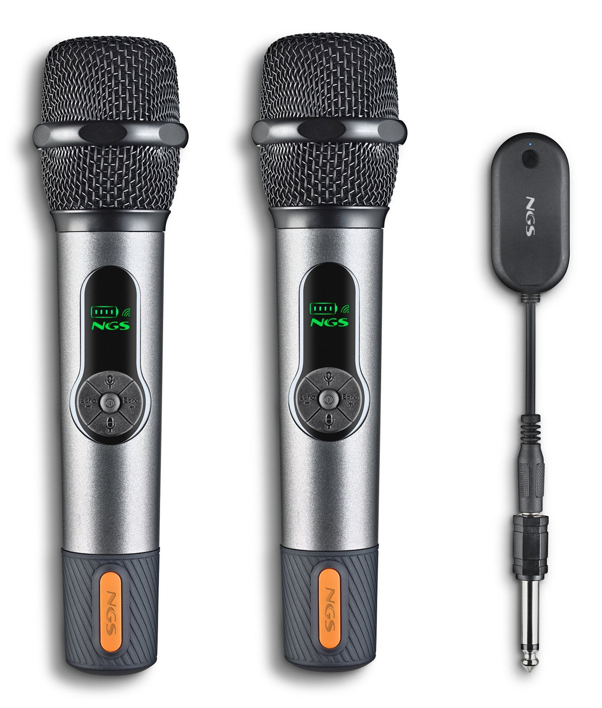 Pack De 2 Micrófonos Inalámbricos Ngs Singer Star Duo