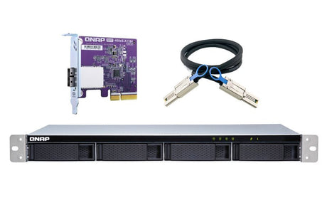 EAN 4713213516249 - QNAP TL-R400S caja para disco duro externo Carcasa de disco duro/SSD Negro, Gris 2.5/3.5" imagen 2