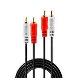EAN 4002888356664 - Lindy 35666 cable de audio 20 m 2 x RCA Negro, Rojo, Blanco imagen 2