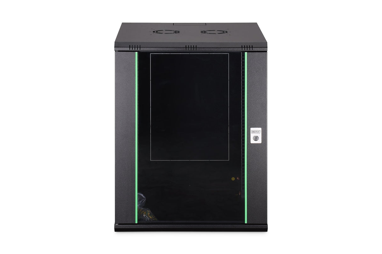 EAN 4016032257875 - Digitus DN-19 16U-6/6-EC-SW armario rack Bastidor de pared Negro imagen 3