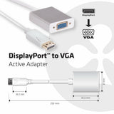 Club3d Displayport A Vga Adaptador Activo