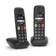 EAN 4250366864167 - Gigaset E290 Duo Teléfono DECT/analógico Identificador de llamadas Negro imagen 1