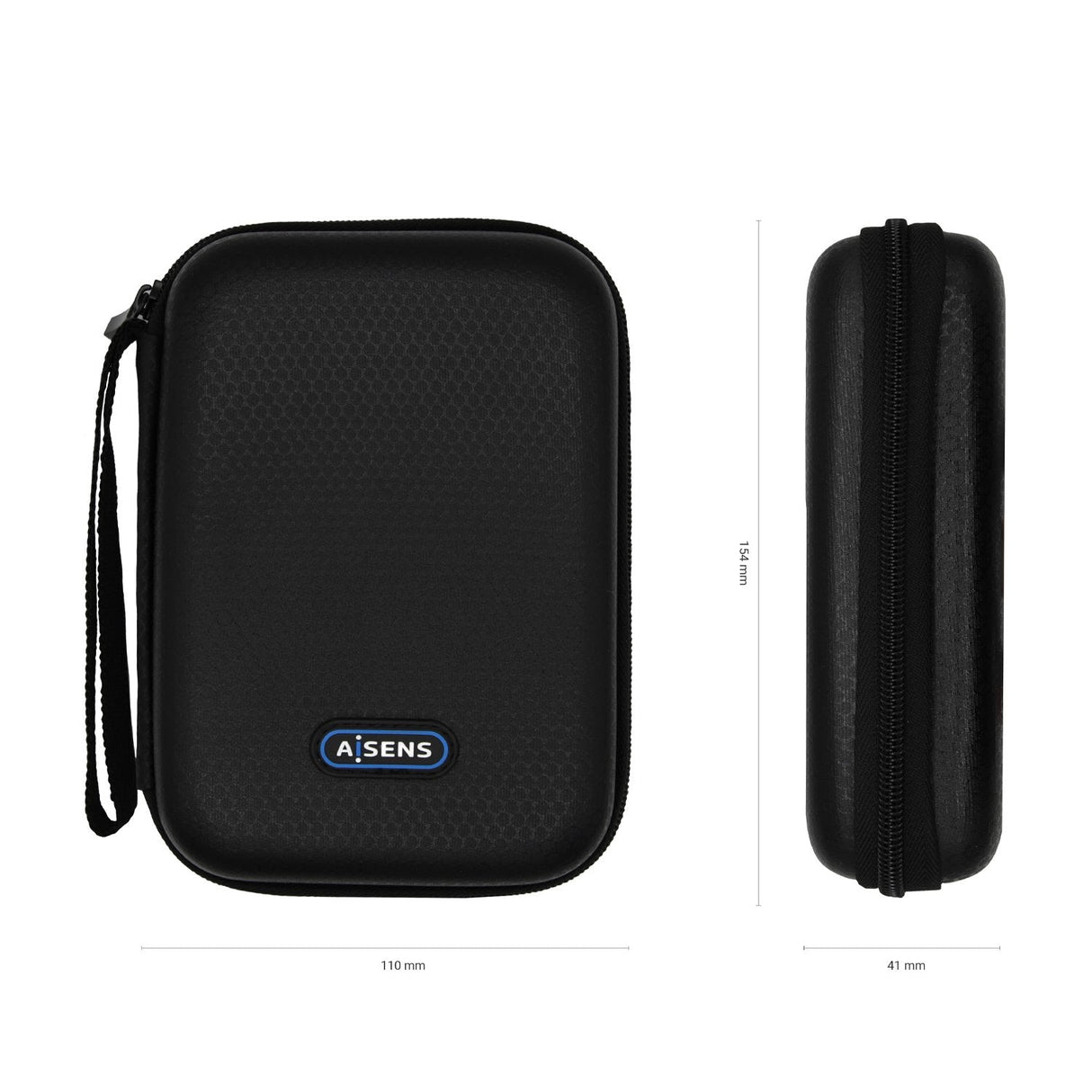 Aisens Funda Para Disco Externo De 2.5' Negra Asbg-001