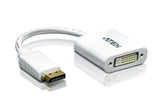Aten Displayport/Dvi Adapter Displayport Male Dvi-I Female Blanco