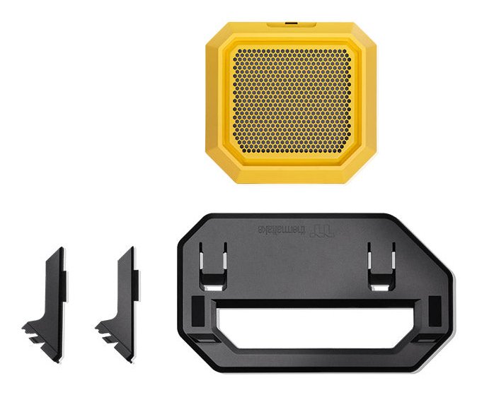 Kit De Soporte De Chasis Thermaltake Para The Tower 250 Butter Caramel Negro/Amarillo, Para Colocación Horizontal Ac-078-Onmnan-A1