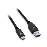 EAN 0662919088823 - V7 V7U3.1AC-1M-BLK-1E cable USB USB 3.2 Gen 2 (3.1 Gen 2) USB A USB C imagen 1