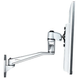 Startech.Com Brazo De Montaje En Pared Para Soporte De Monitores Vesa Hasta 30" - Con Brazo Articulado De 52cm - Premium