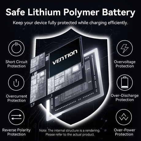 EAN 6922794791978 - Vention FKHH0 batería externa 10000 mAh Negro imagen 6