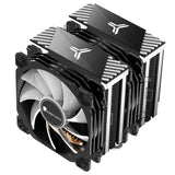 K Jonsbo Cr-2000 Gt Cpu Disipador Dual Tower, Argb - 2x 120mm, Negro