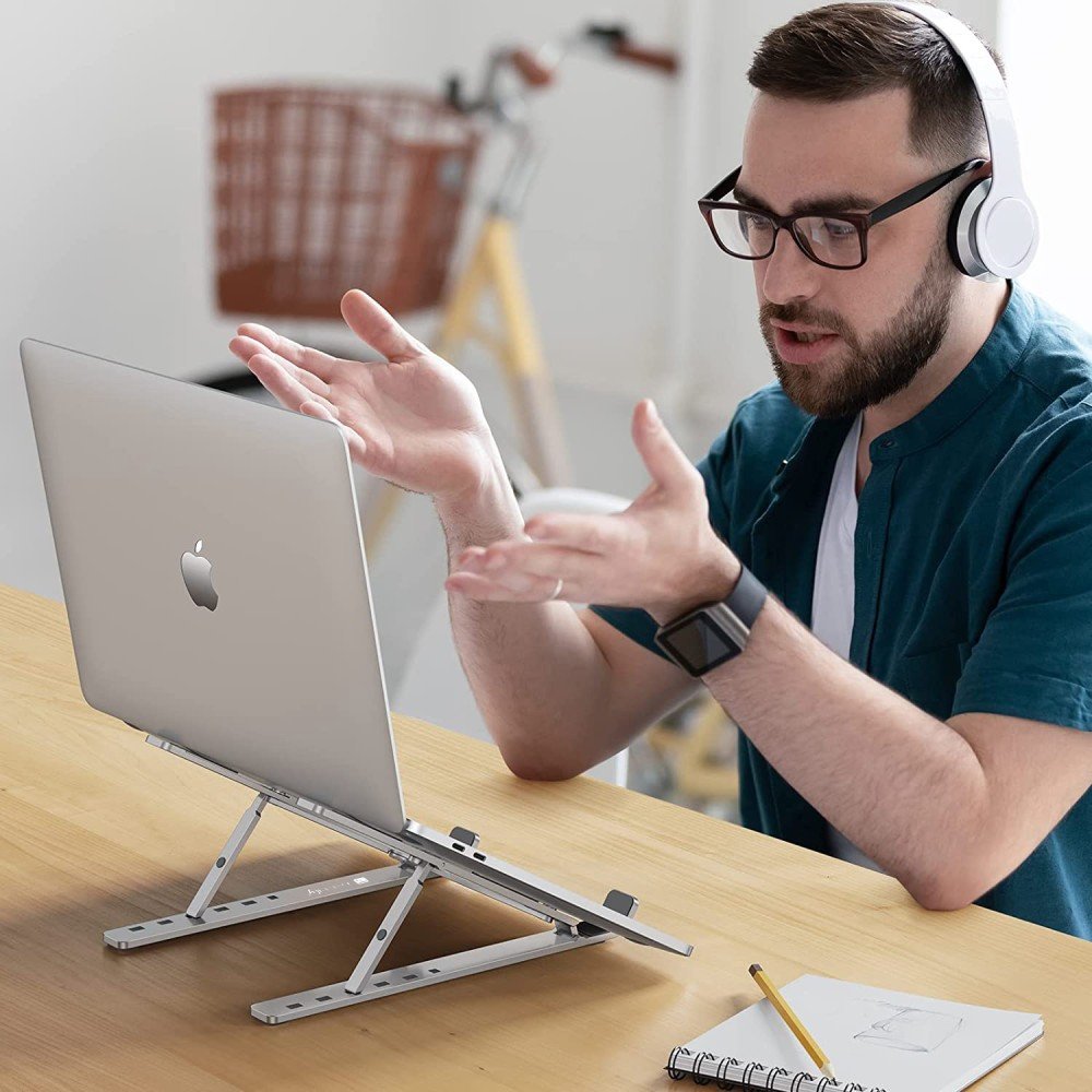 EAN 8059018364255 - Techly ICA-TBL 134TY soporte para ordenador portátil Plata 40,6 cm (16") imagen 16