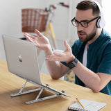 EAN 8059018364255 - Techly ICA-TBL 134TY soporte para ordenador portátil Plata 40,6 cm (16") imagen 16