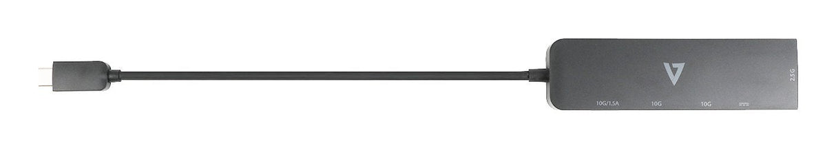 V7 V7ucrj25ghub-Blk Hub De Interfaz Usb 3.2 Gen 1 (3.1 Gen 1) Type-C