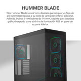 Caja Pc Gaming Semitorre Nox Hummer Blade
