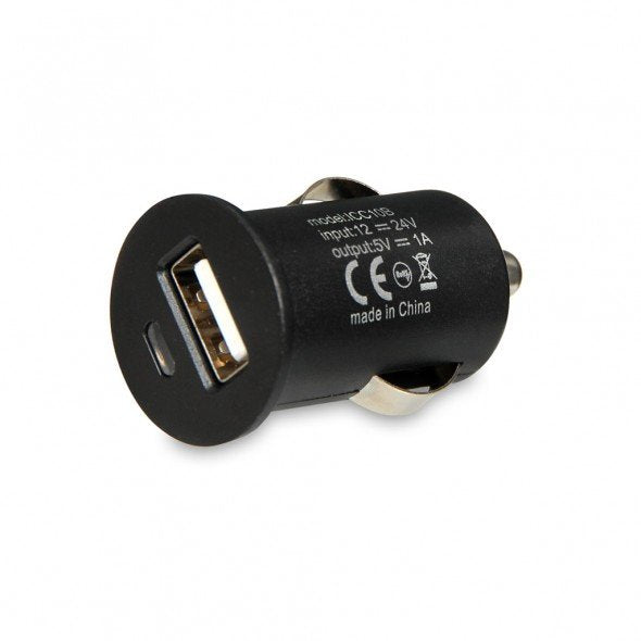 I-Box C-10 Cargador Usb Mechero Coche 1a Negro