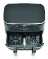 EAN 0622356322676 - Ninja DZ400EU freidora Doble 9,5 L Independiente 2470 W Freidora de aire caliente Gris imagen 6