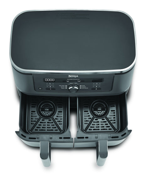 EAN 0622356322676 - Ninja DZ400EU freidora Doble 9,5 L Independiente 2470 W Freidora de aire caliente Gris imagen 6