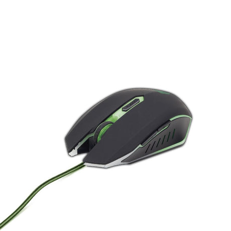 EAN 8716309081849 - Gembird MUSG-001-G ratón Juego Ambidextro USB tipo A 2400 DPI imagen 1