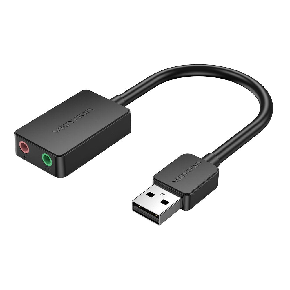 Tarjeta De Sonido Vention Cdyb0 2.1 Negro