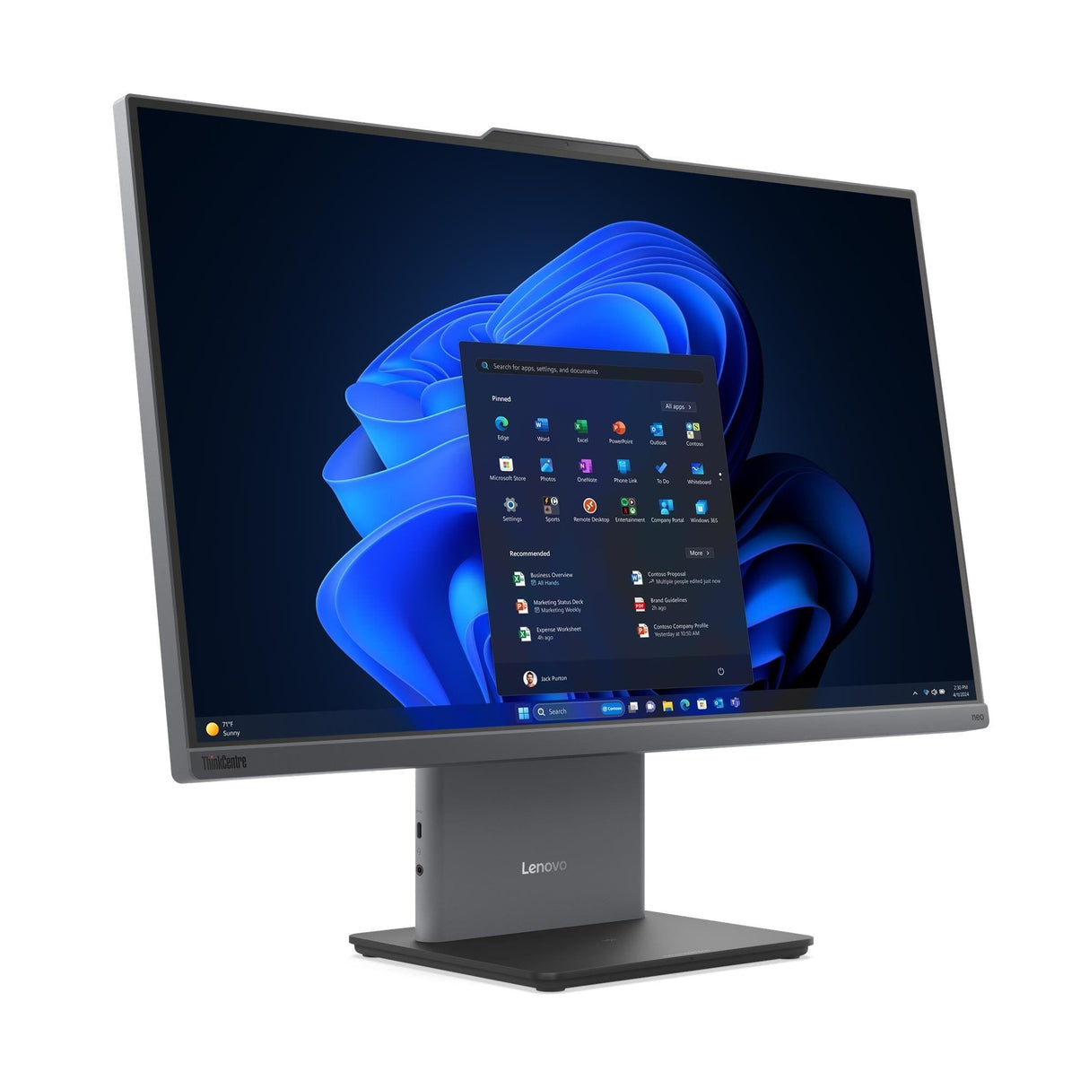 Monitor Lenovo 24"  Dt Tc Neo Aio 50a G6 U5 226v 16g512g