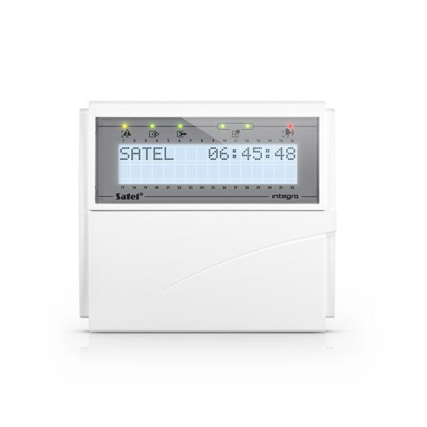 Keypad Lcd /Integra White/Int-Klcd-W Satel