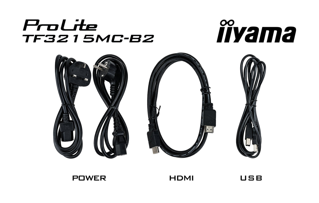 EAN 4948570123667 - iiyama ProLite TF3215MC-B2 pantalla para PC 80 cm (31.5") 1920 x 1080 Pixeles Full HD LED Pantalla táctil imagen 19