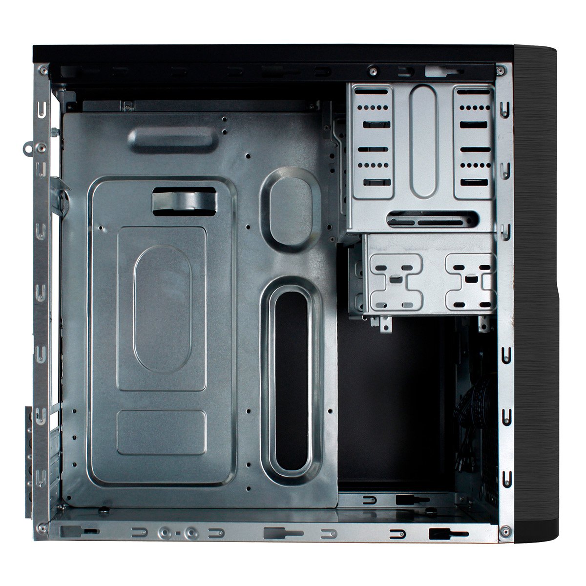 Caja Pc Unykach Micro-Atx Semitorre Dark Shadow 2usb3.0 (Fuente 500w) Negra 52082
