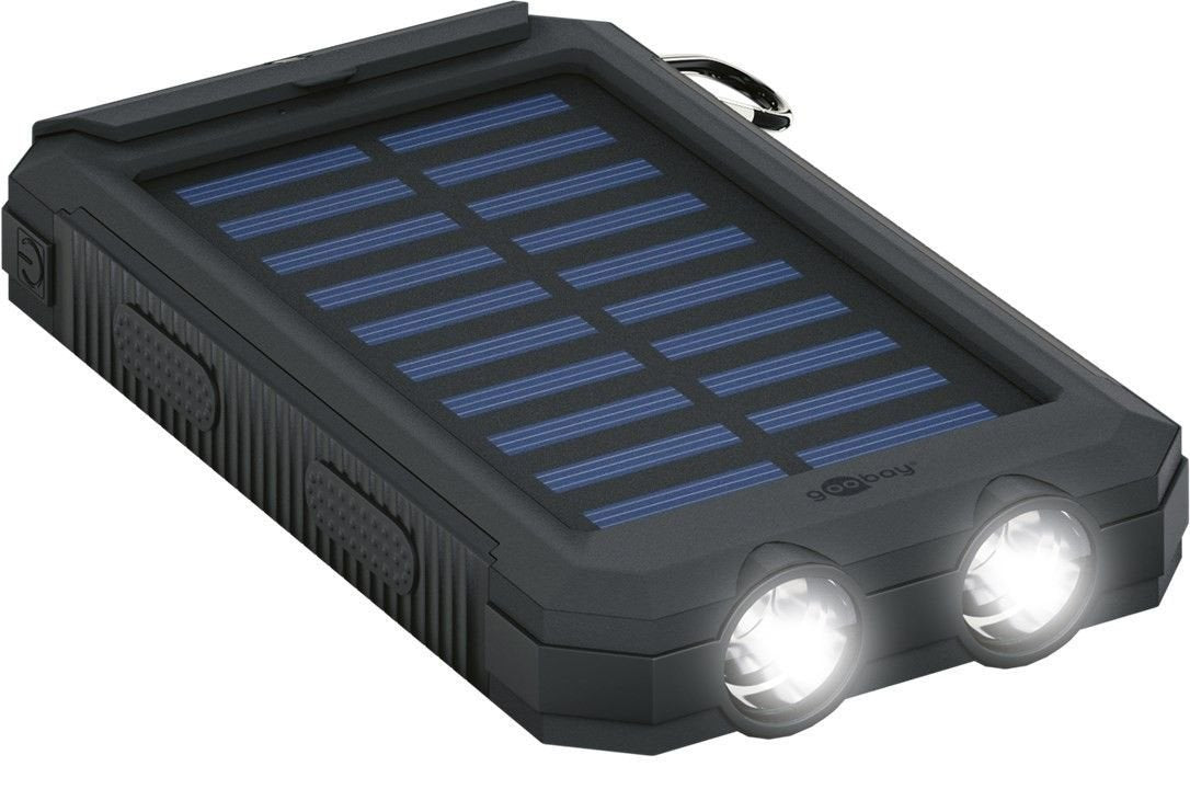 Goobay 49216 Batería Externa Polímero De Litio 8000 Mah Negro, Azul