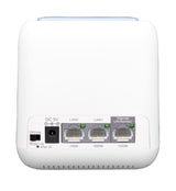 Talius Sistema Wifi Mesh Pack 2 Dispositivos Ac 1200 Gigalan Dual Band - Sensor Tactil - 1x Lan, 1x Wan - Color Blanco/Azul