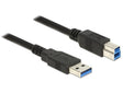 EAN 4043619850655 - DeLOCK 85065 cable USB USB 3.2 Gen 1 (3.1 Gen 1) 0,5 m USB A USB B Negro imagen 1