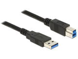EAN 4043619850655 - DeLOCK 85065 cable USB USB 3.2 Gen 1 (3.1 Gen 1) 0,5 m USB A USB B Negro imagen 1