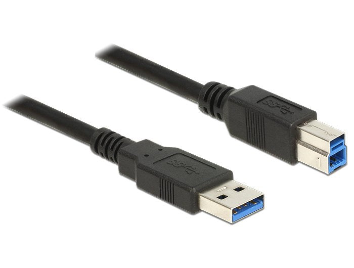 Delock Cable Usb 3.0 A Macho > Usb 3.0 B Macho 1,5 M