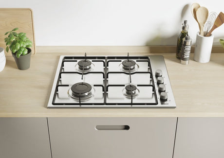 EAN 8016361972285 - Candy Idea CHW6LX Acero inoxidable Integrado 60 cm Encimera de gas 4 zona(s) imagen 2