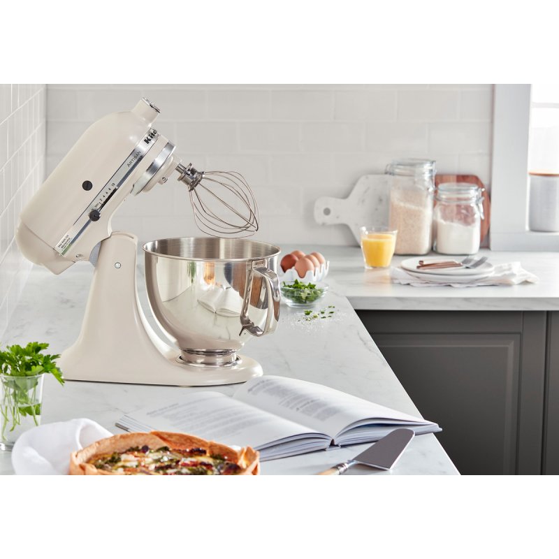 Kitchenaid 5ksm125emh 4,8l Küchenmaschine, Milkshake Blanco