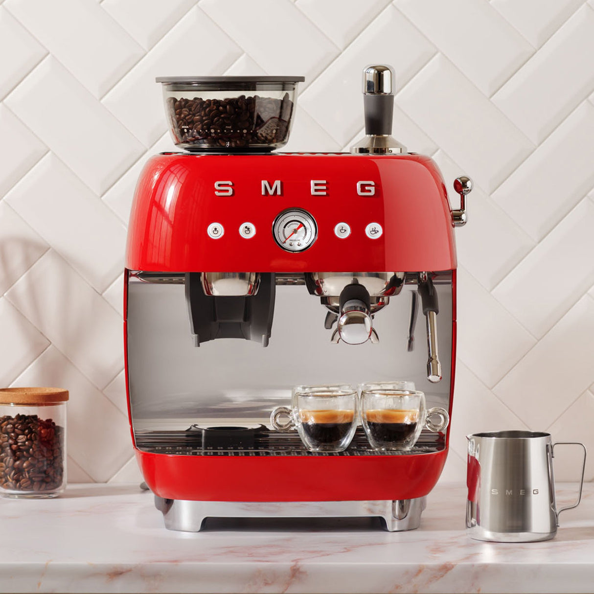 EAN 8017709329822 - Smeg EGF03RDEU cafetera eléctrica Manual Máquina espresso 2,4 L imagen 21