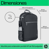 EAN 0198122297177 - HP 15.6 Laptop Backpack 39,6 cm (15.6") Negro, Gris imagen 2