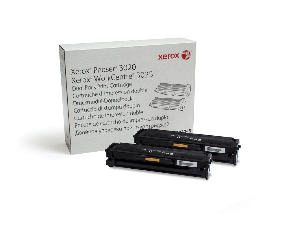 Tóner Negro Xerox 3,000 Páginas A4 Para 3020/3025 [106r03048]