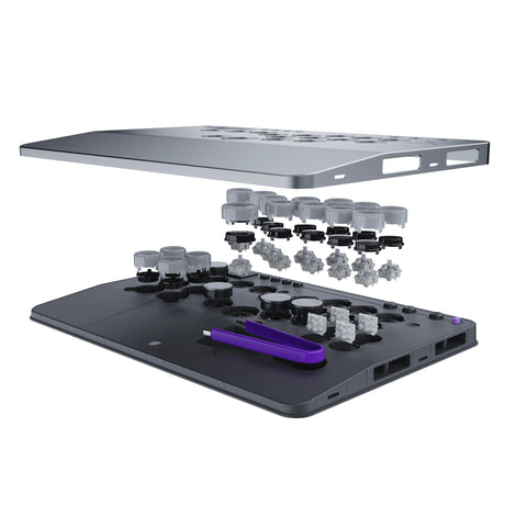 EAN 0840454400007 - PDP Victrix Pro KO Leverless Fight Stick Gris USB Panel de mandos tipo máquina recreativa PC, PlayStation imagen 9