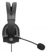 EAN 0766623180849 - Manhattan 180849 auricular y casco Auriculares Alámbrico Diadema Oficina/Centro de llamadas USB tipo A Ne imagen 4