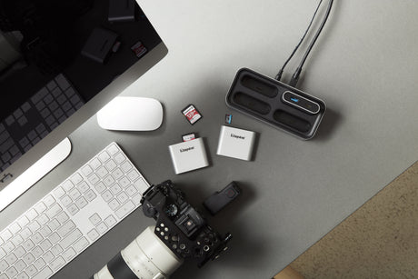 EAN 0740617307757 - Kingston Technology Workflow microSD Reader Negro, Plata imagen 8