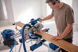 Tronzadora E Ingletadora Bosch Professional Gcm 305-216 D Azul, 1200 Vatios