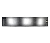 Inter-Tech Ipc Frontgitter 2u Negro, Con Cerradura