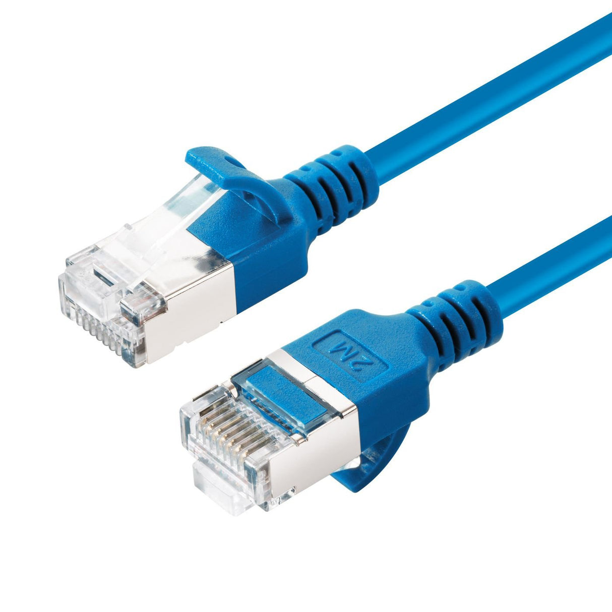 Microconnect V-Ftp6a02b-Slim Cable De Red Azul 2 M Cat6a U/Ftp (Stp)