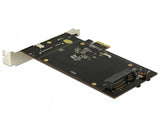 Tarjeta Delock Pcie X1 Para 2x Sata Hdd/Ssd, Controlador   90349