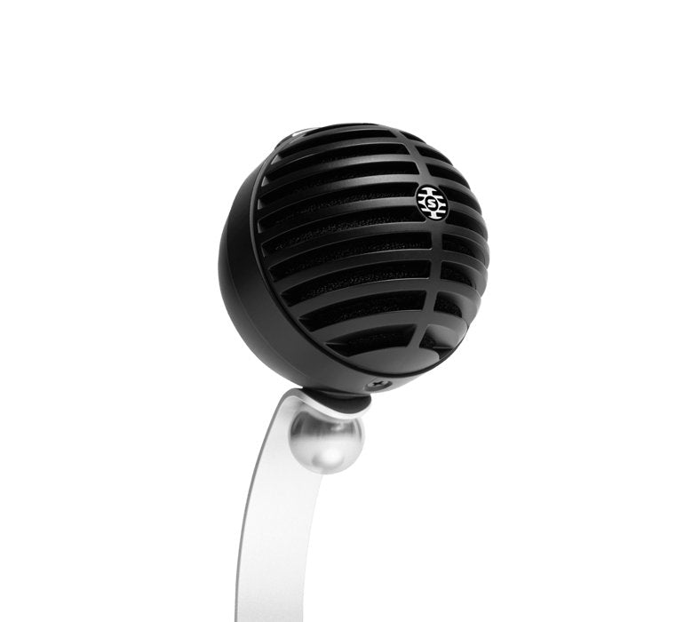 Micrófono Condensador Digital Shure Mv5c-Usb Negro/Gris