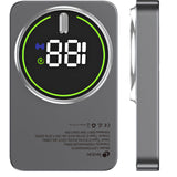 Powerbank 10000mah Leotec Lepoww20w10g 20w Wireless Gris Incluye Cable Usb Tipo-C