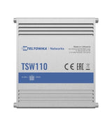 Teltonika Tsw110 Industrial Unmanaged L2 Switch, 5x 10/100/1000mb/S Ports