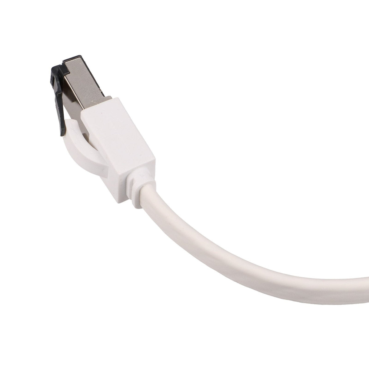 Extralink Lan Patchcord Cat.8 U Ftp 0,5m 40g Flat Shielded Foiled Twisted Pair Bare Copper White