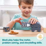 Spinmaster Melissa & Doug - Blockables Waldtierfreunde Set 6074895